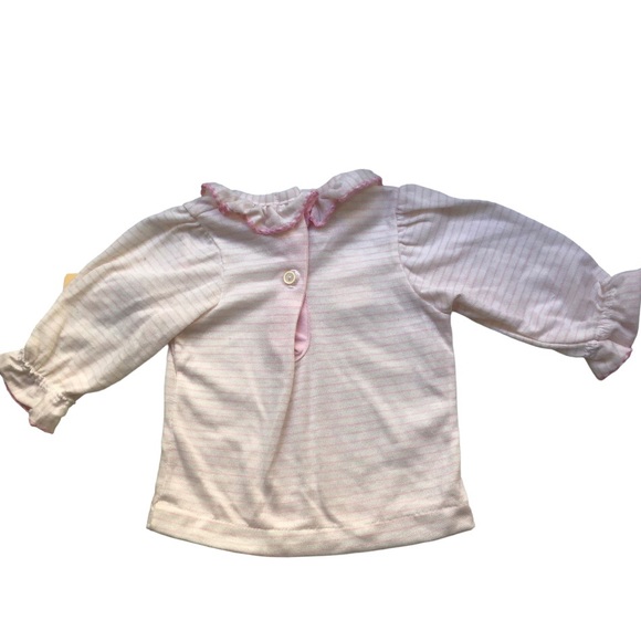 Vintage Carter's Pink Stripe Top - Picture 6 of 6